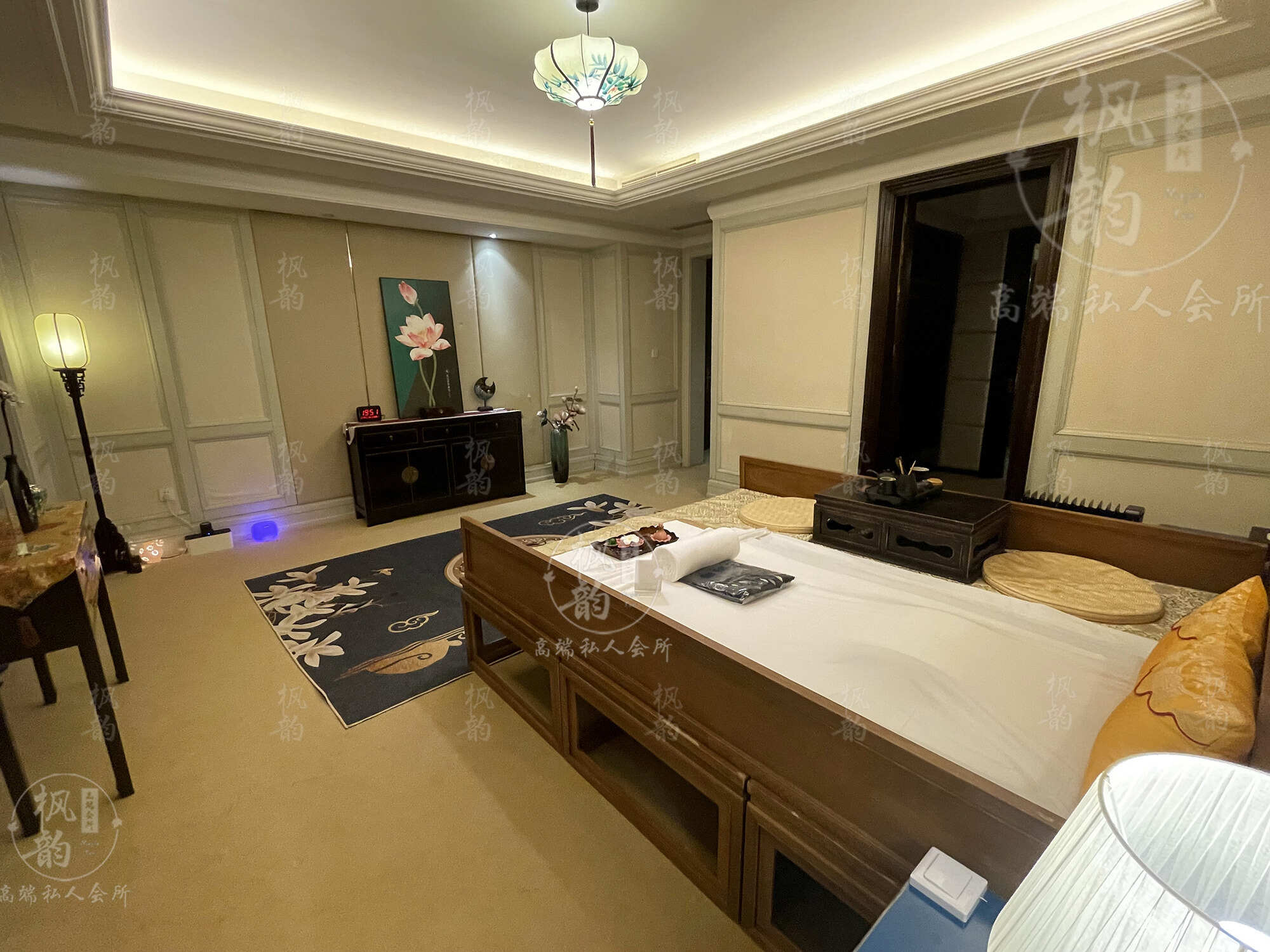常州天津渔阳鼓楼人气优选沐足会馆房间也很干净，舒适的spa体验